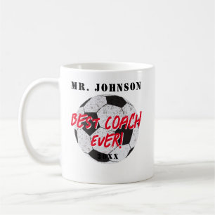 Best Coach Ever - Football - Socccer Coffee Mug