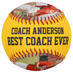 Best Coach Ever Sports Modern Photo Unique Team Softball
