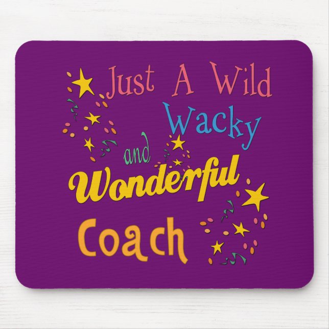 Best Coach Gifts Mouse Mat (Front)