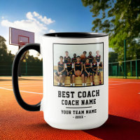 Best Coach Team Name Photo Thank you