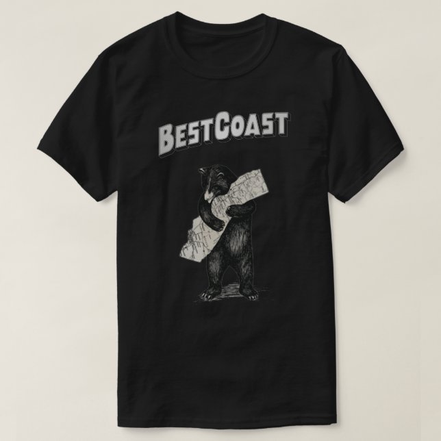 Best Coast Bear Classic T-Shirt (Design Front)