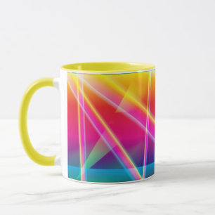 BEST COFFEE MUGS - NEON LIGHTS DESIGNER MUGS