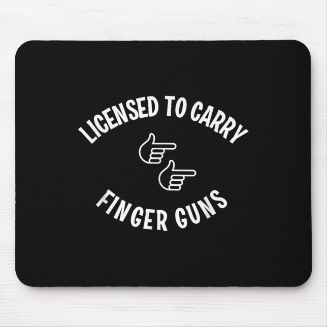 Best Comedy Quotes Sayings Graphic S Funny License Mouse Mat (Front)