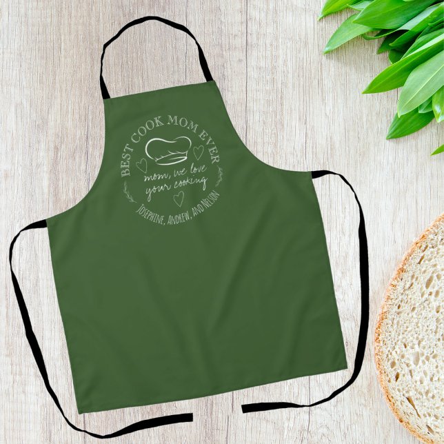 Best Cook Mum Ever Gift All-Over Print Apron (Creator Uploaded)