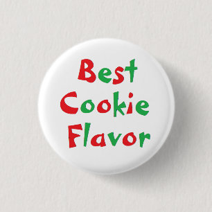 "Best Cookie Flavour" Award Pin