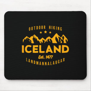 Best Cool Iceland Iceland Hiking Landmannalaugar E Mouse Mat