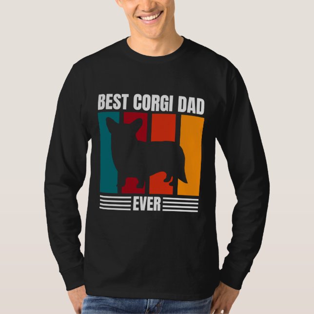 Best Corgi Dad Ever  433 T-Shirt (Front)