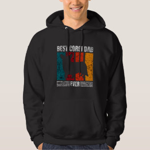 Best Corgi Dad Ever Distressed Hoodie