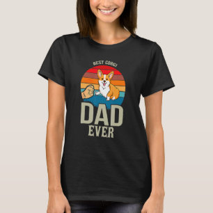 Best Corgi Dad Ever Fathe's Day Dog Owner T-Shirt