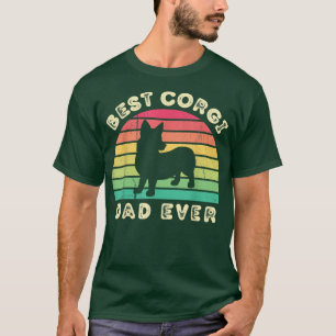 Best Corgi Dad Ever for men fathers day T-Shirt