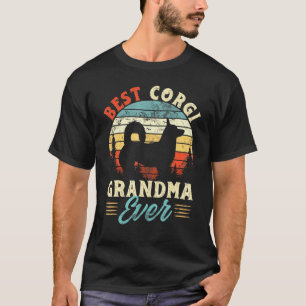 Best Corgi Grandma Ever Dog T-Shirt
