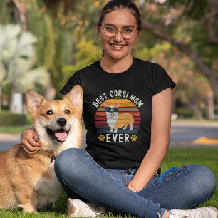 Best Corgi Mom Ever Funny Corgi Lovers T-Shirt