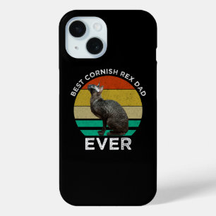Best Cornish Rex Dad Ever iPhone 15 Case