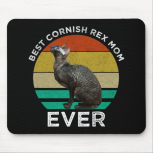 Best Cornish Rex Mum Ever Mouse Mat