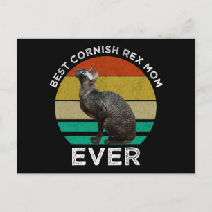 Best Cornish Rex Mum Ever Postcard