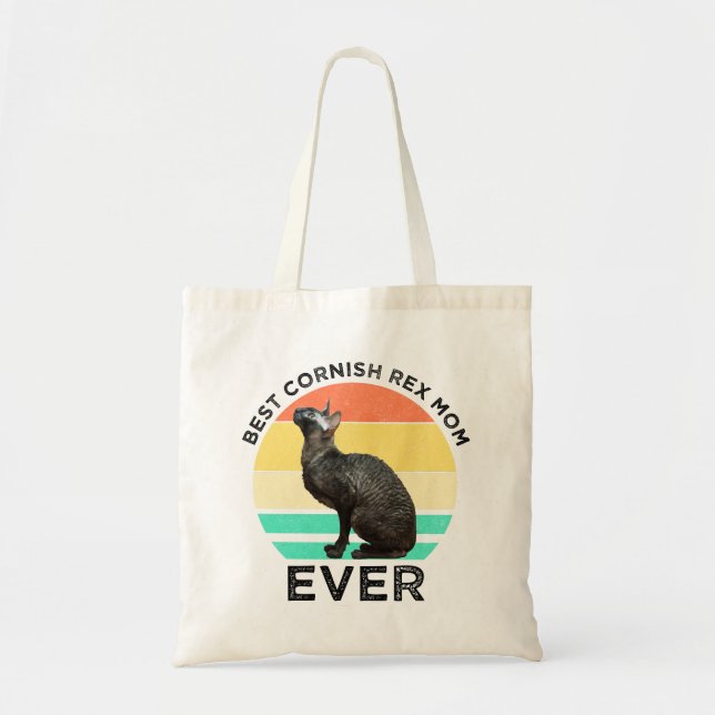 Best Cornish Rex Mum Ever Tote Bag (Front)