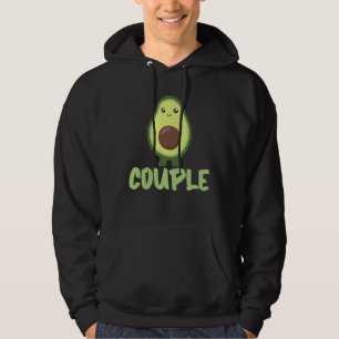 Best Couple Avocado Couple Better Half Woman Hoodie