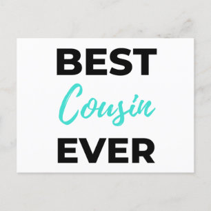 Best Cousin Ever 2 Holiday Postcard