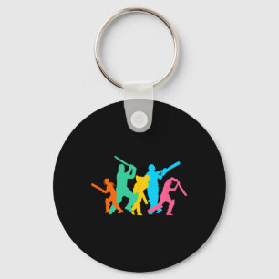 Best Cricket Design For Men Women Sports Sports Te Key Ring