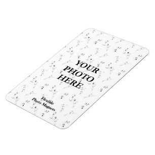 Best custom text log Flexible Photo Magnets