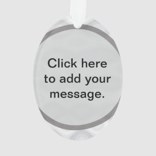 Best Customisable Gift Template Ornament