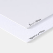 Best Customise Logo Text Folded Thank You Cards (Paper Corner)
