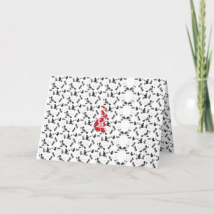 Best Customise Logo Text Folded Thank You Cards
