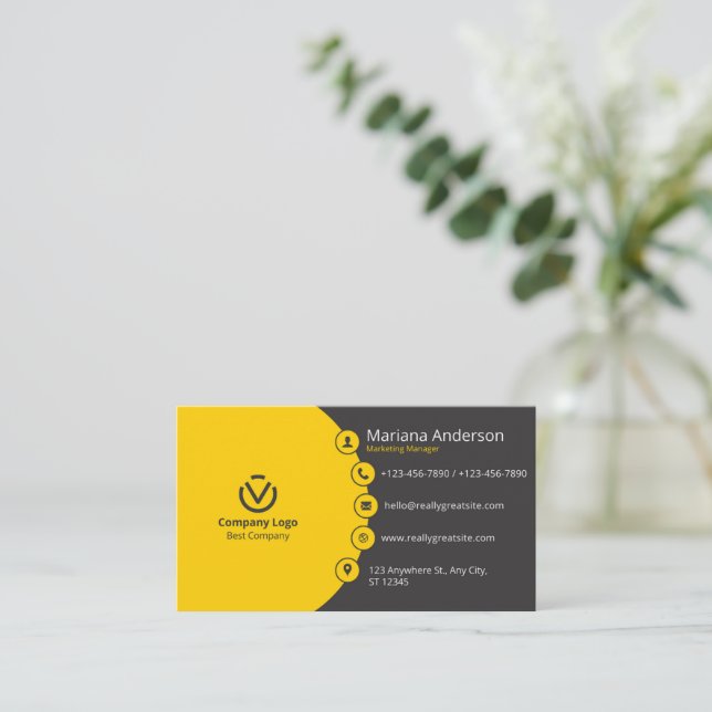 Best customise professional business Card (Standing Front)