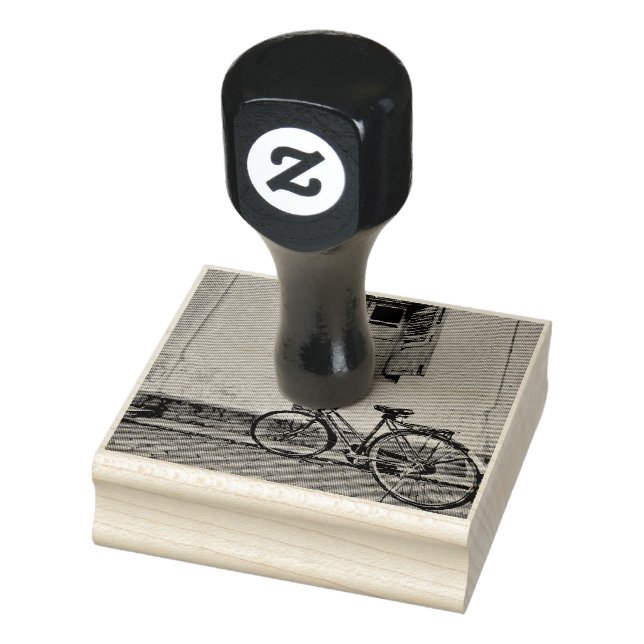 Best cyclist gifts rubber stamp (Stamp)