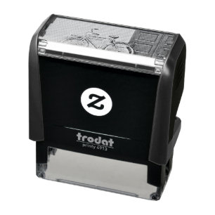 Best cyclist gifts self-inking stamp