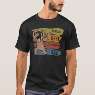 Best Dabbing Leonberger Dad Dab For Kids Men T-Shirt