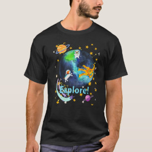 Best Dachshund Cute Wiener Dog Science Explore T-Shirt