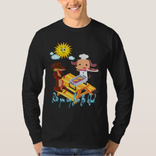 Best Dachshund  Funny Wiener Dog Did You Say Barbe T-Shirt