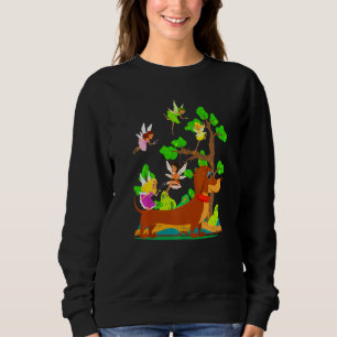 Best Dachshund Funny Wiener Dog Doxie And Story F Sweatshirt