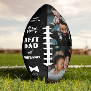 Best Dad and Husband Elegant Tie Keepsake  American Football