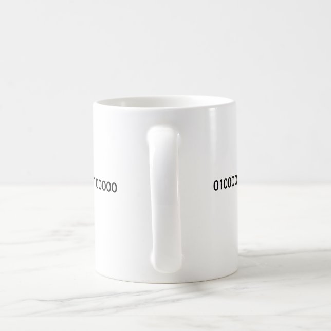 Best Dad Binary Code Mug (Handle)