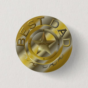 Best Dad Button