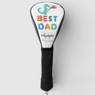 Best Dad By  Golf Head Cover