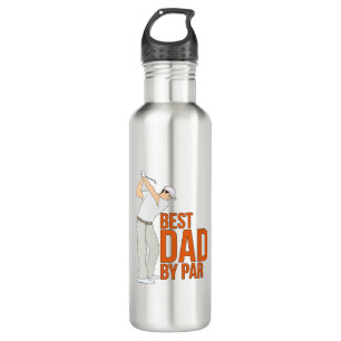 Best Dad By Par 710 Ml Water Bottle