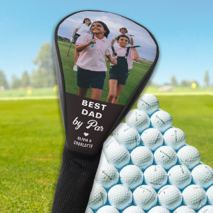 Best DAD By PAR Custom Picture Father's Day Golf Head Cover