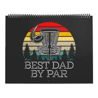 Best Dad by Par Dad Disc Golf Calendar