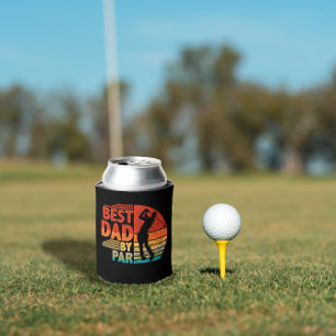 Best Dad By Par Daddy Father's Day Gifts Golf Can Cooler