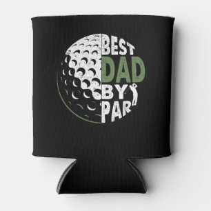 Best Dad By Par Daddy Father's Day Gifts Golf Can Cooler