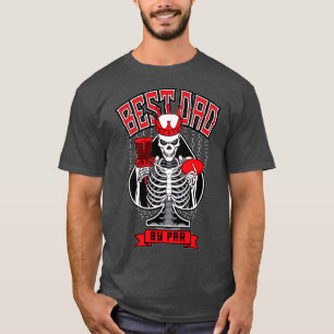 Best Dad By Par Disc Golf Ace Of Spades Gothic Sku T-Shirt