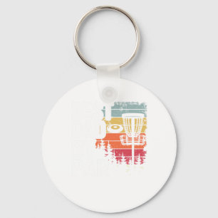 Best Dad By Par Disc Golf Daddy Gift Disc Golfer Key Ring
