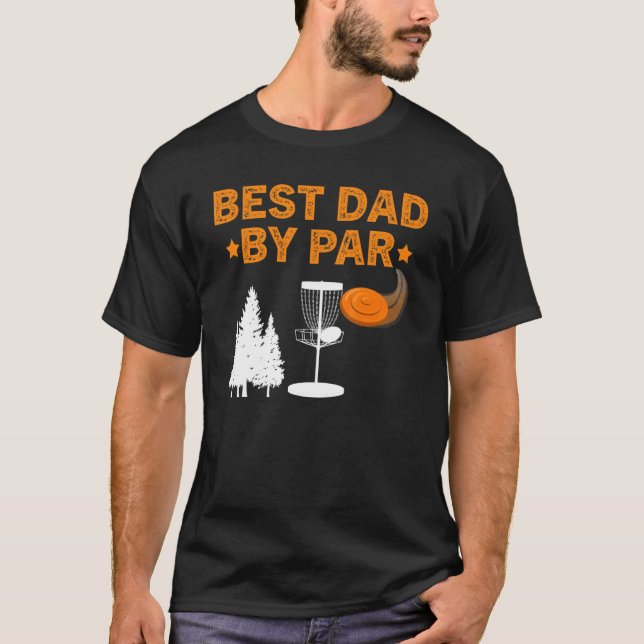 Best Dad By Par Disc Golf    T-Shirt (Front)