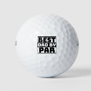 Best Dad By Par Father's Day Golf Balls