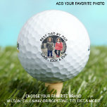 Best Dad By Par - Fathers Day Golfer Custom Photo Golf Balls<br><div class="desc">Best Dad By Par ... Two of your favourite things , golf and your kids ! Now you can take them with you as you play 18 holes . Customise these golf balls with your child's favourite photo and name . Great gift to all golf dads and golf lovers ,...</div>