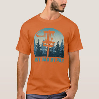 Best Dad by Par Funny Disc Golf Frisbee Golfer Fat T-Shirt