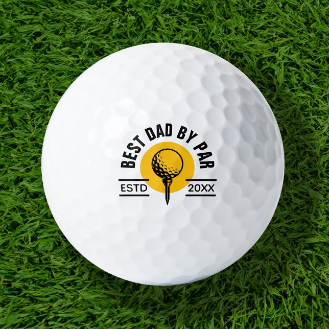 Best Dad by Par Golf Balls (Creator Uploaded)